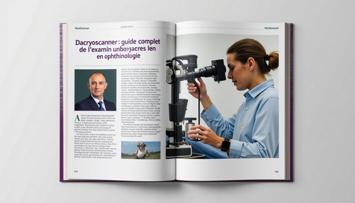 Dacryoscanner : guide complet de l'examen incontournable en ophtalmologie
